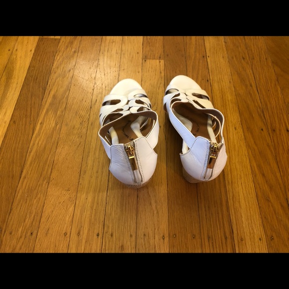 Sofft White Mariana wedge comfortable Espadrille - Picture 4 of 6